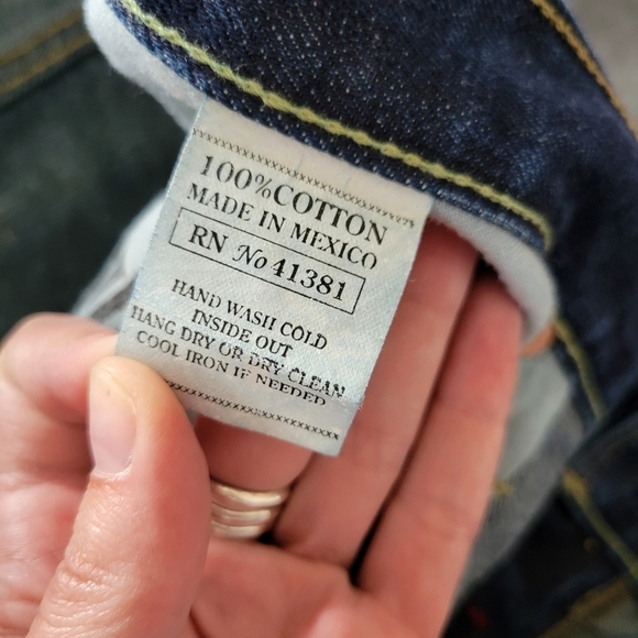 Polo Ralph Lauren Jeans Dark Wash Denim Men's 41" - Picture 7 of 7